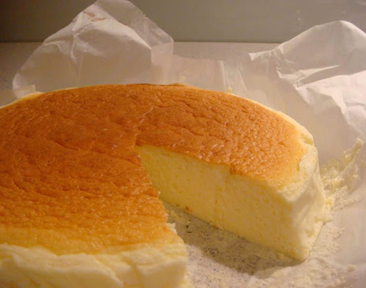 Cheesecake japonez