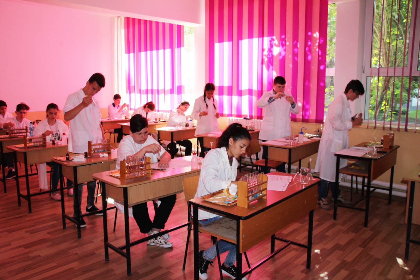 Elevi romașcani calificați la etapa națională a Concursului de chimie „Petru Poni”