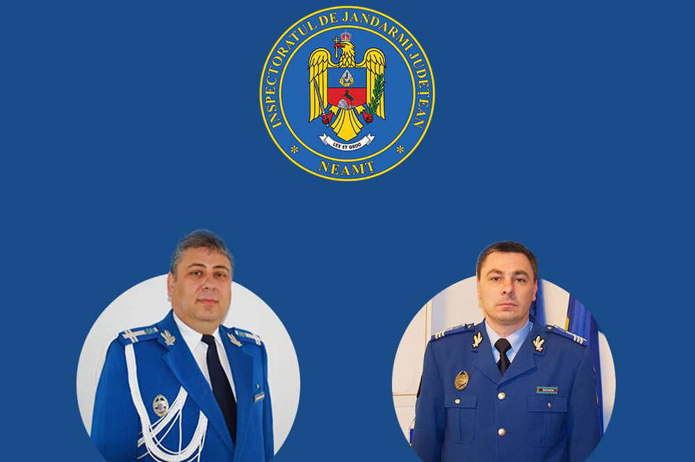 Jandarmeria Neamţ şi-a completat echipa managerială