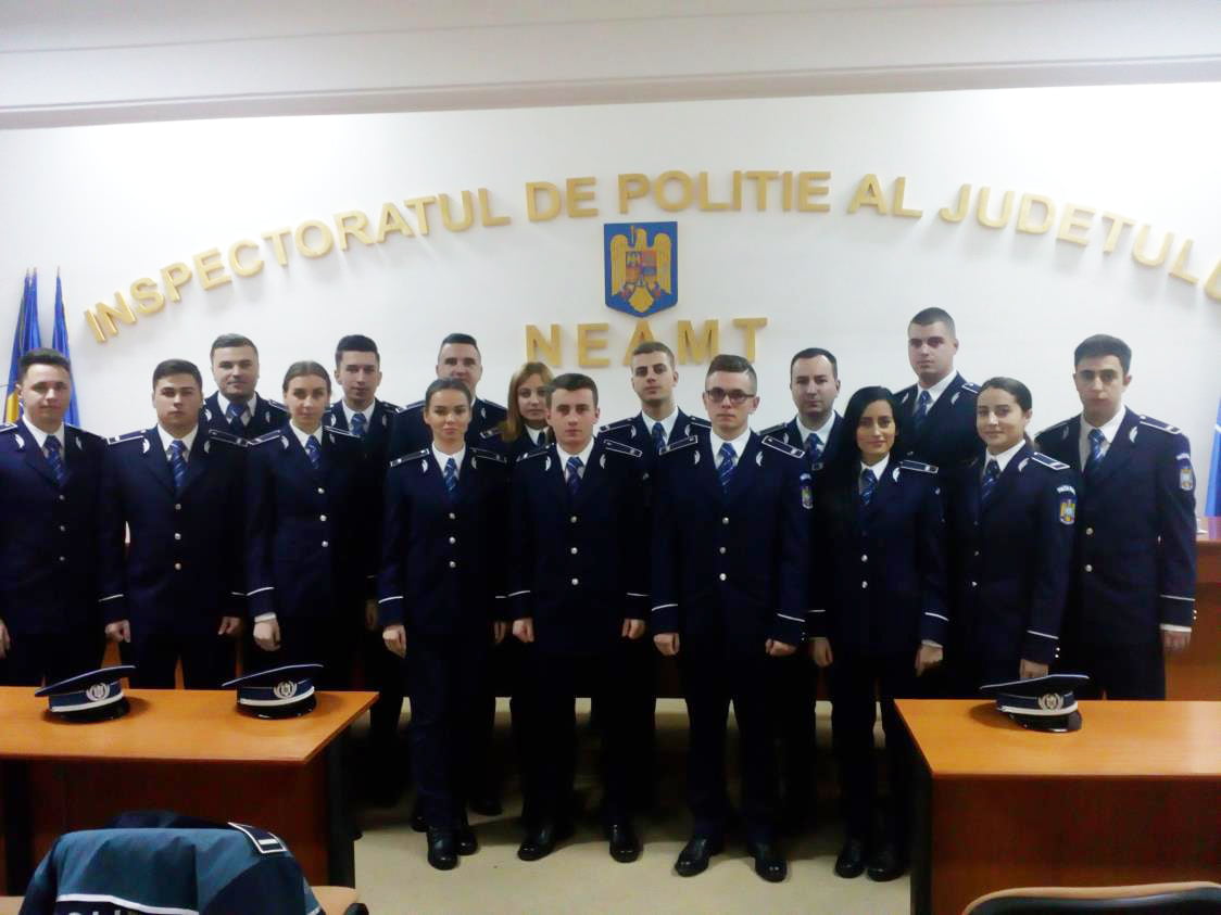 Noi polițiști la IPJ Neamț