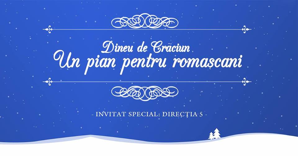 „Un pian pentru romașcani”, cu invitați speciali – formația Direcția 5