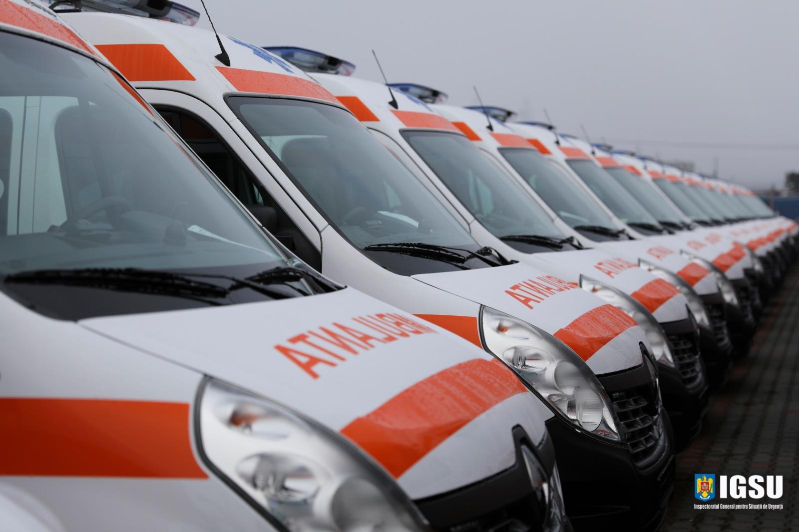 56 de noi autospeciale pentru serviciile de Ambulanță din Regiunea Nord-Est