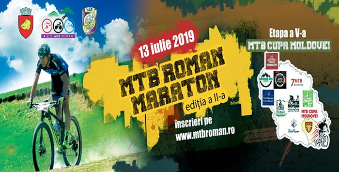 Ediția a II-a a MTB Roman Maraton se desfășoară pe 13 iulie