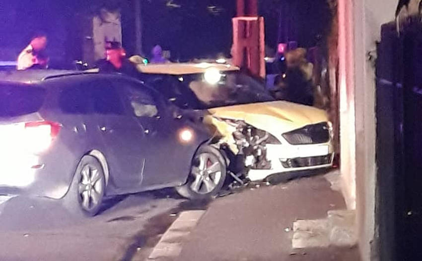 Două victime în urma unui accident rutier, pe strada Martir Cloșca