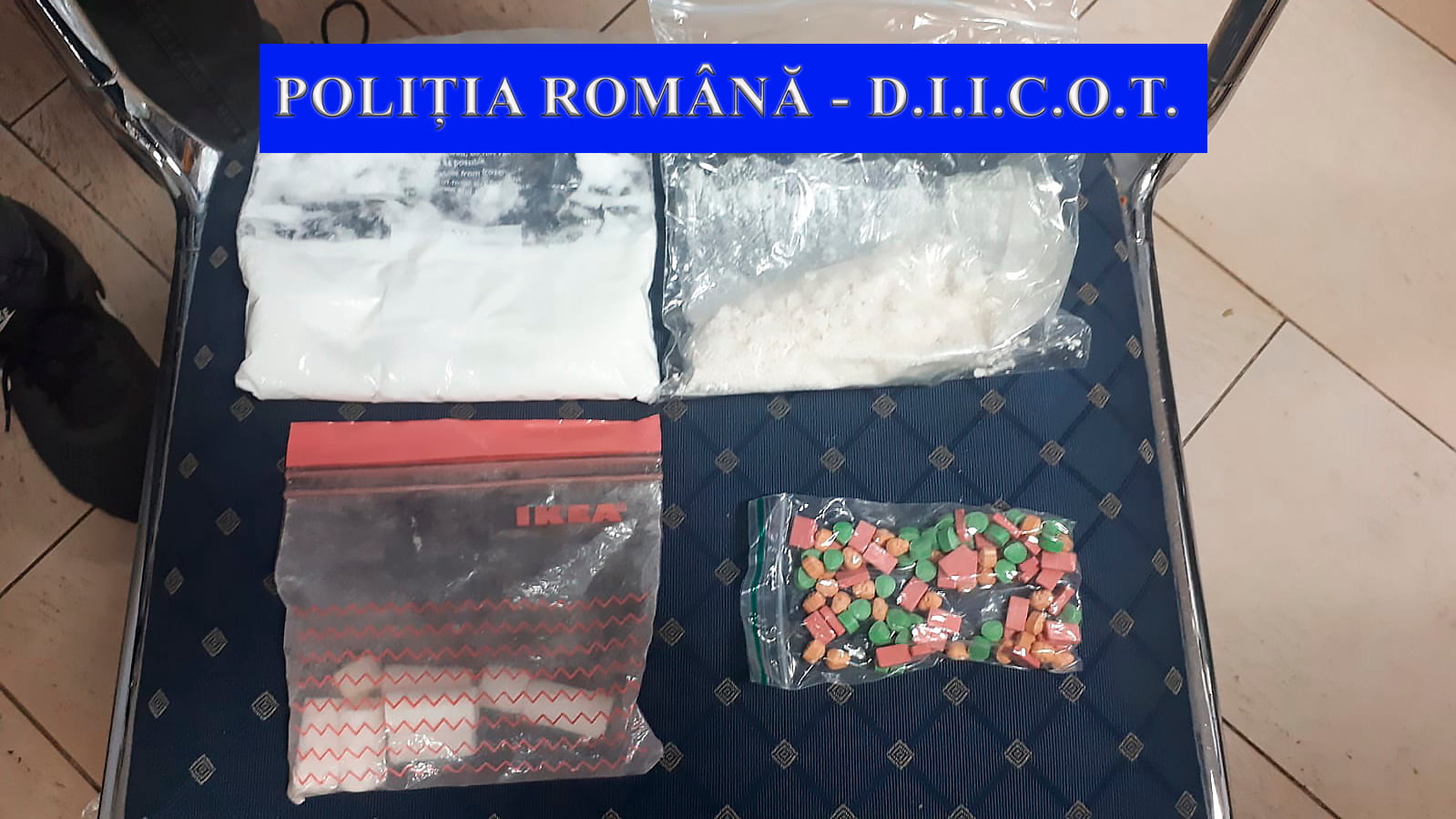 Transport de droguri depistat pe raza municipiului Roman