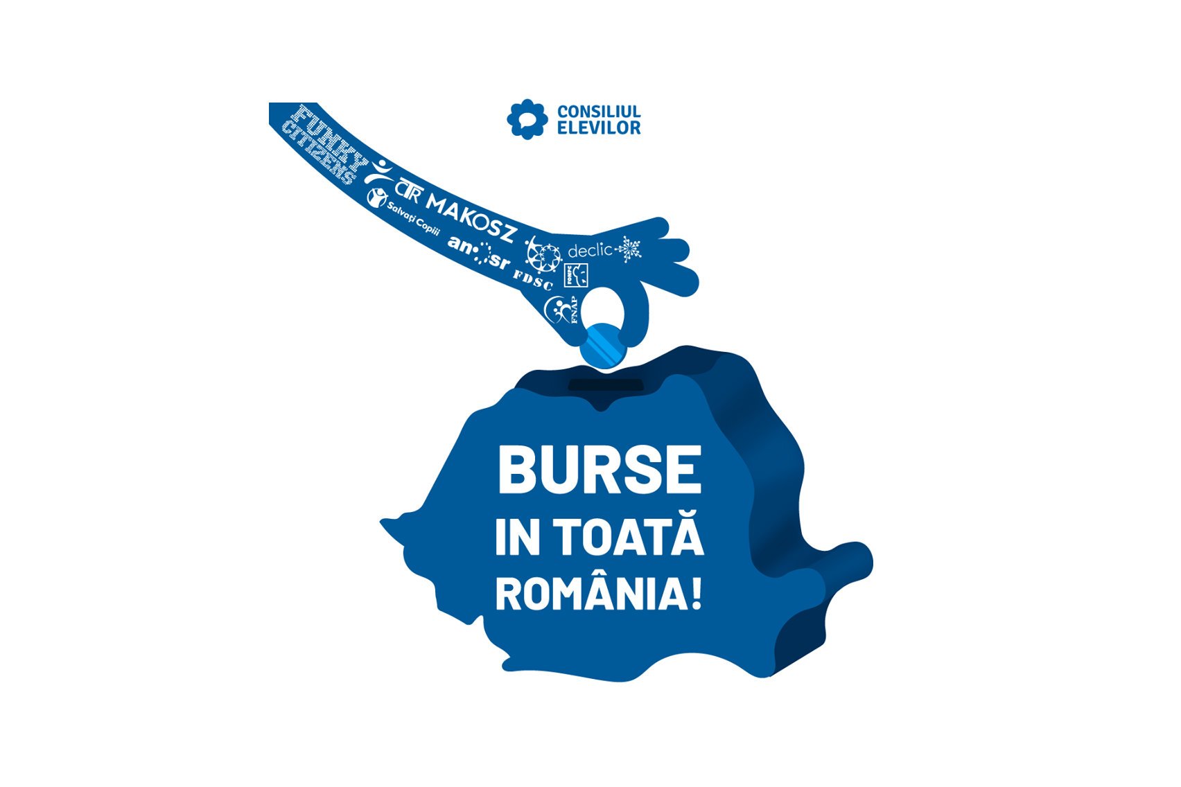 Consiliul Elevilor inițiază campania: „Burse în toată România!”