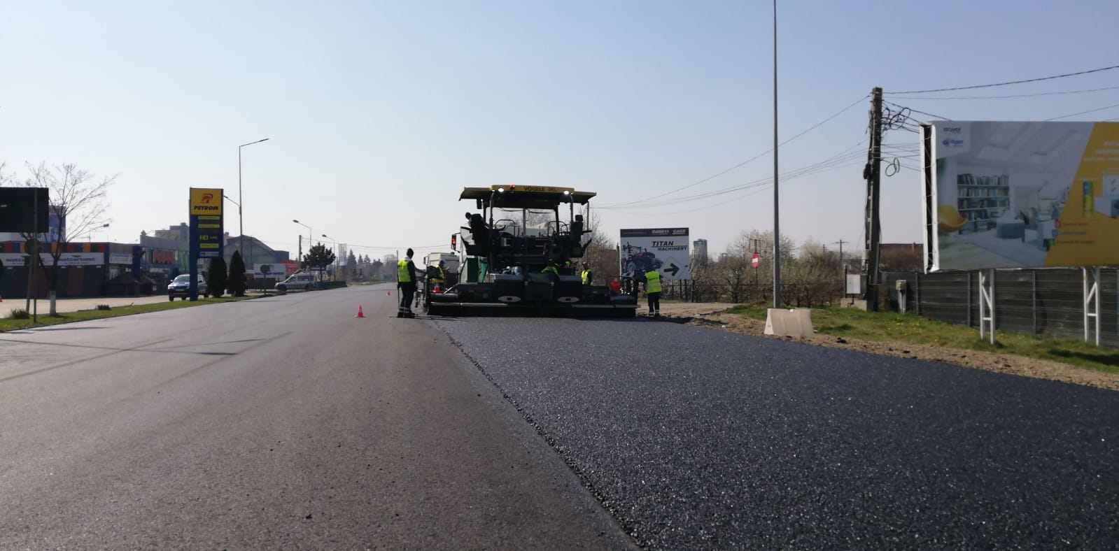 Precizări ale DRDP Iași privind reparațiile asfaltice executate pe E 85, în zona municipiului Roman