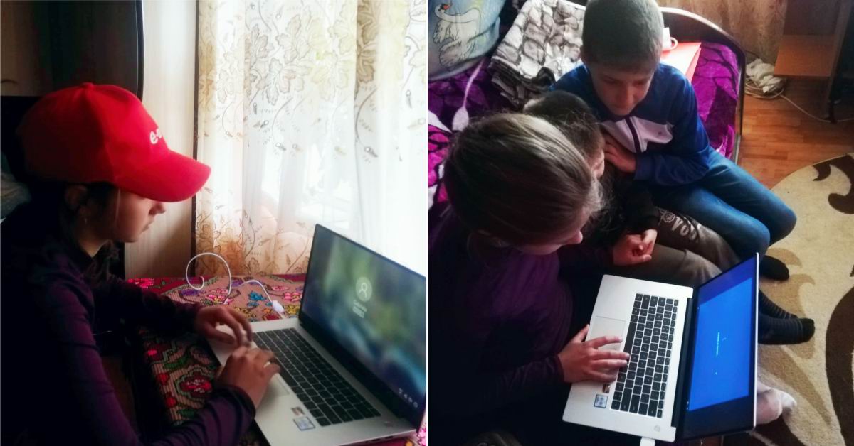 E.ON donează laptopuri copiilor fără posibilități să participe la „școala online”