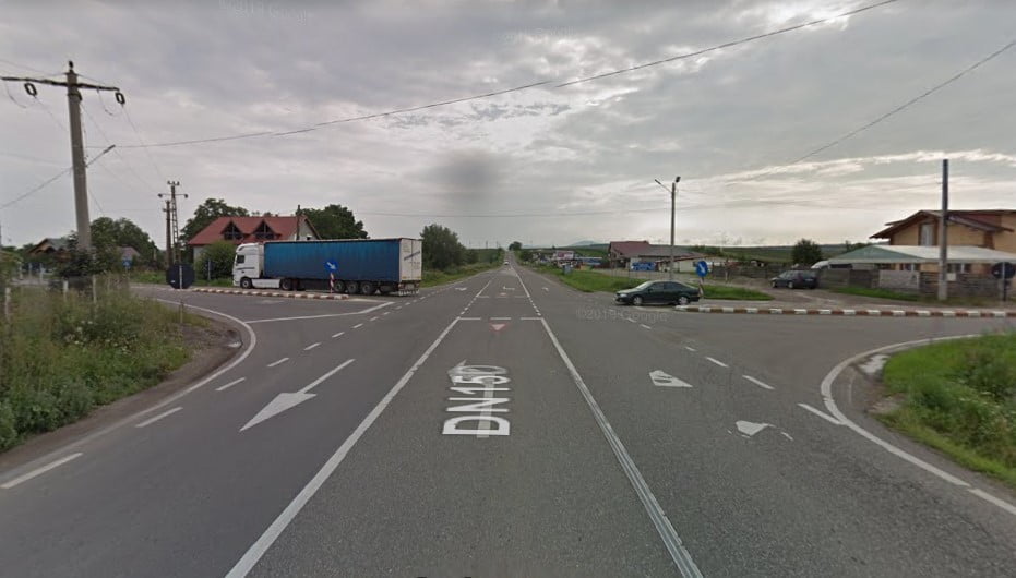 Se instalează semafoare pe șoseaua Roman – Piatra Neamț, în intersecția Girov-Căciulești