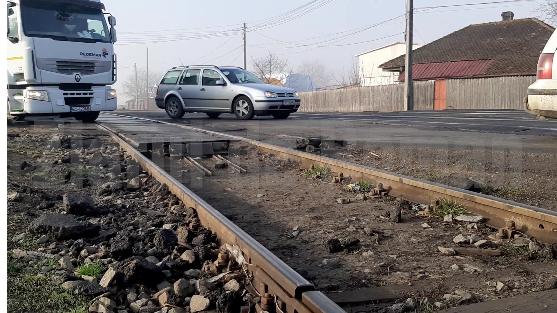 Refacerea trecerii la nivel cu calea ferată spre Iași, în a doua parte a acestui an