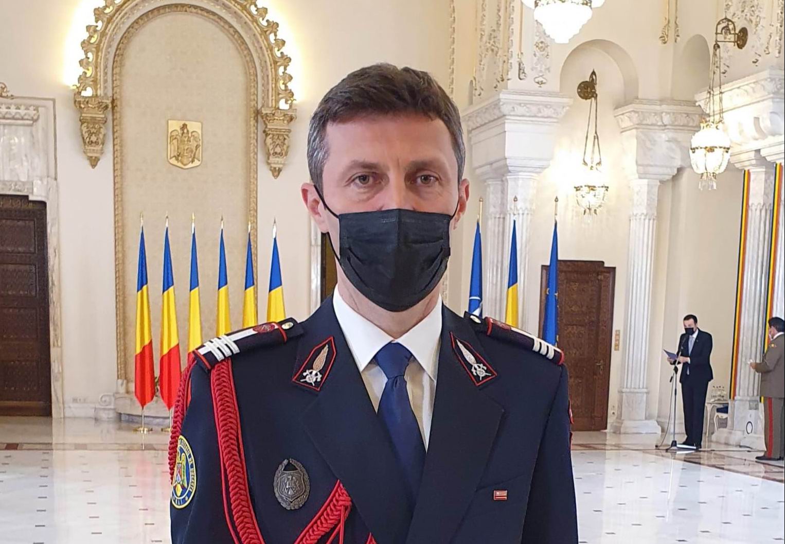 Inspectorul șef al ISU Neamț, decorat de președintele României