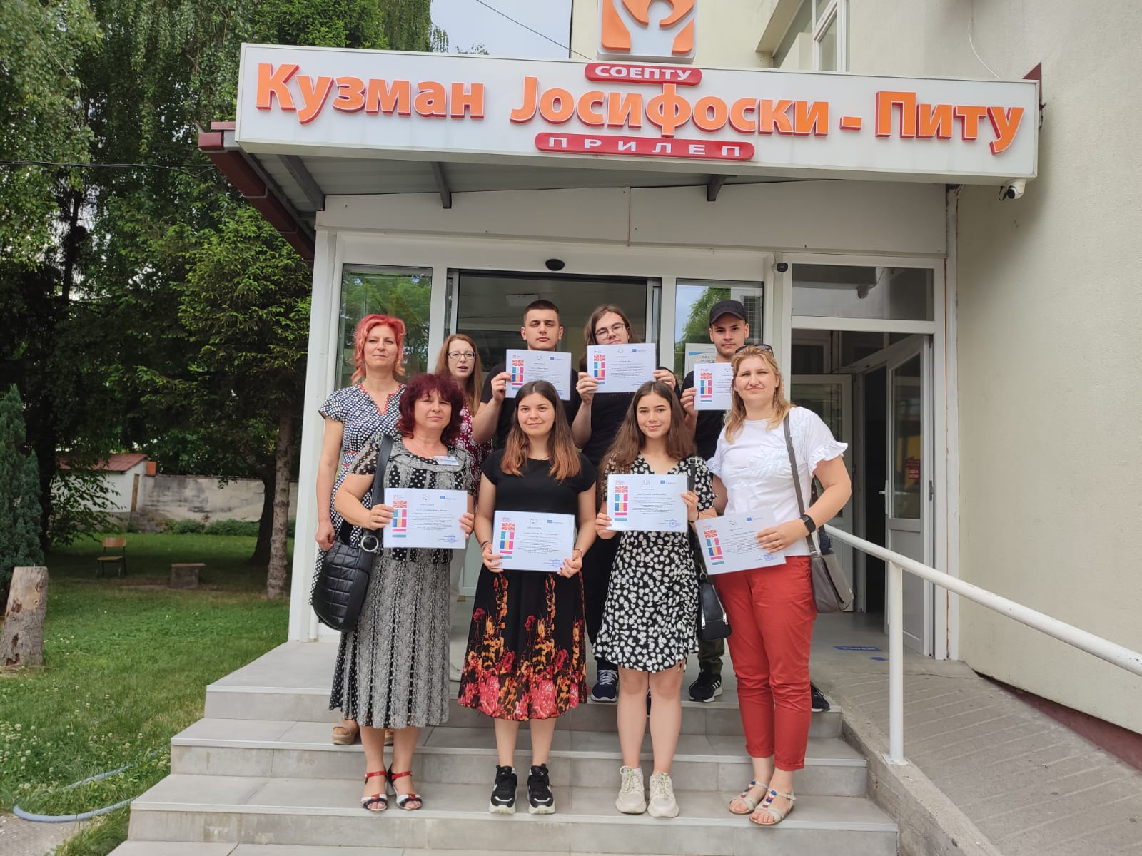 Colegiul Tehnic „Danubiana”, mobilitate Erasmus+ în Macedonia de Nord