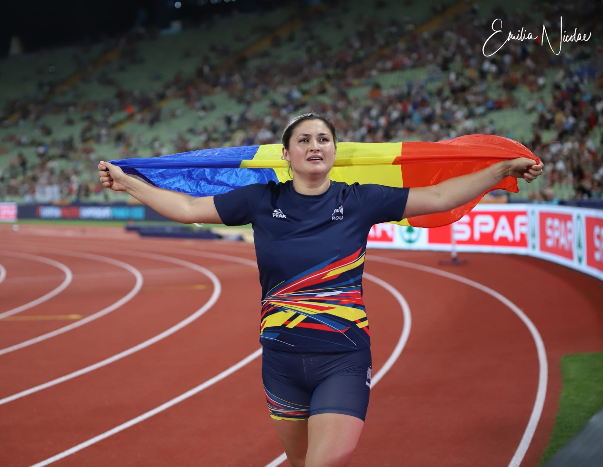 Atleta romașcană Bianca Ghelber, medalie de aur la Campionatele Europene de la München