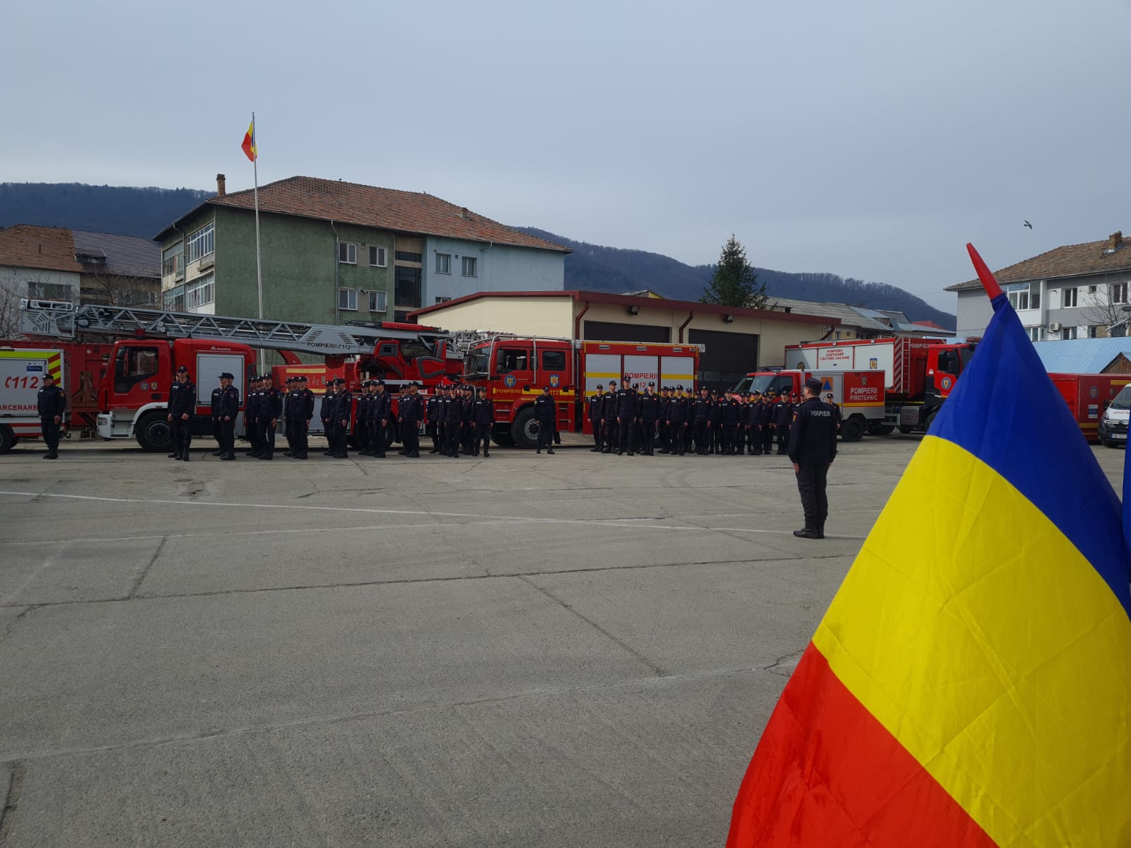 55 de pompieri noi în cadrul ISU Neamț, 18 la Detașamentul Roman