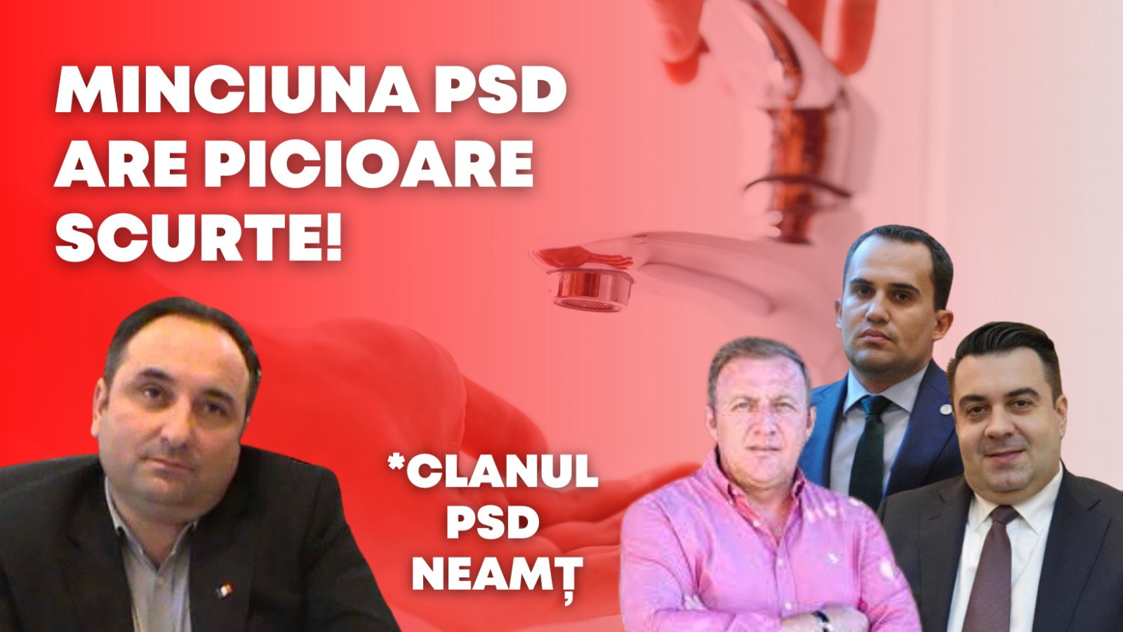 PNL Neamț: „Minciunile PSD au picioare scurte”