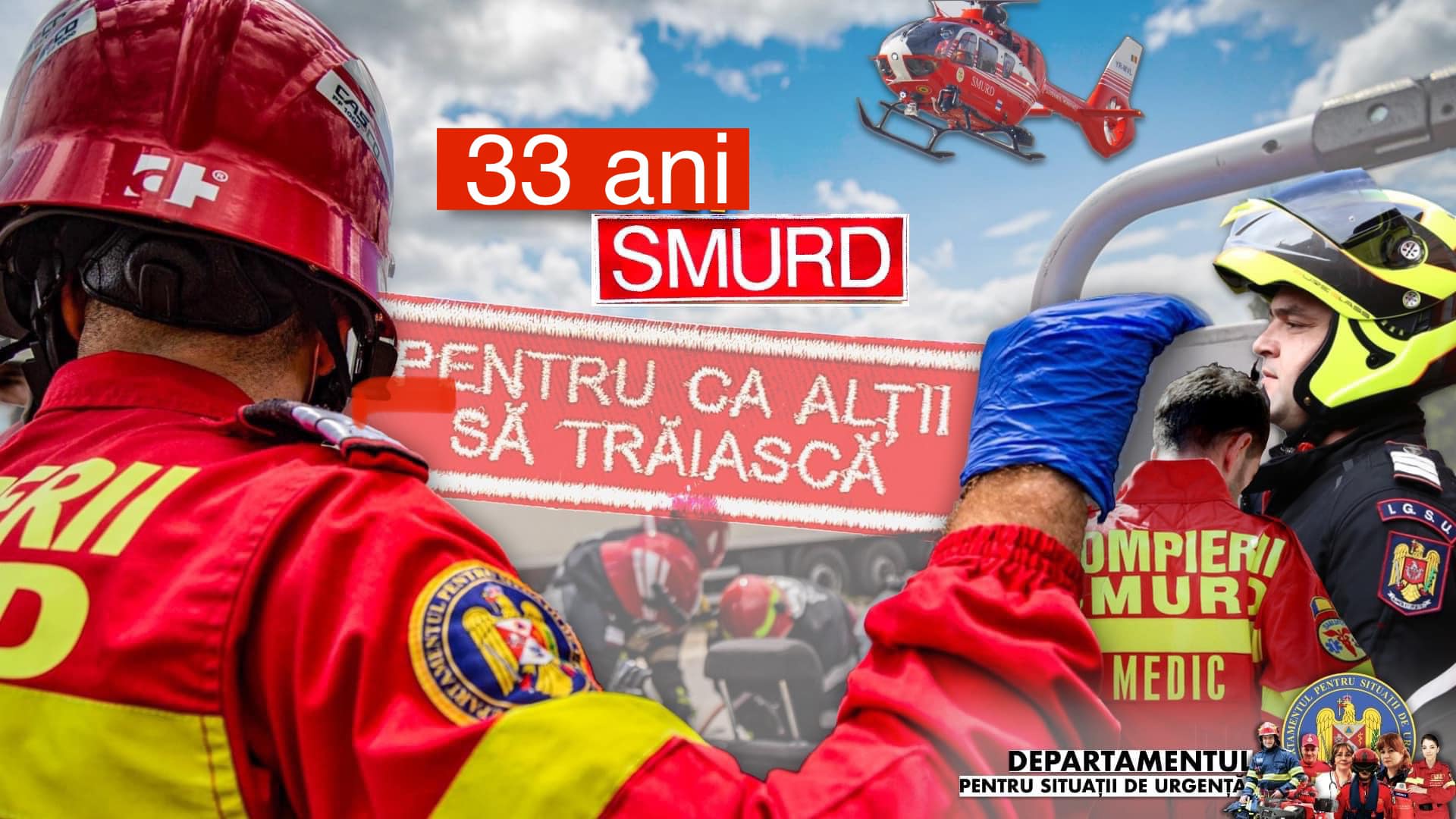 SMURD aniversează 33 de ani de activitate în România. Peste 10.000 de intervenții SMURD în Neamț, în 2022