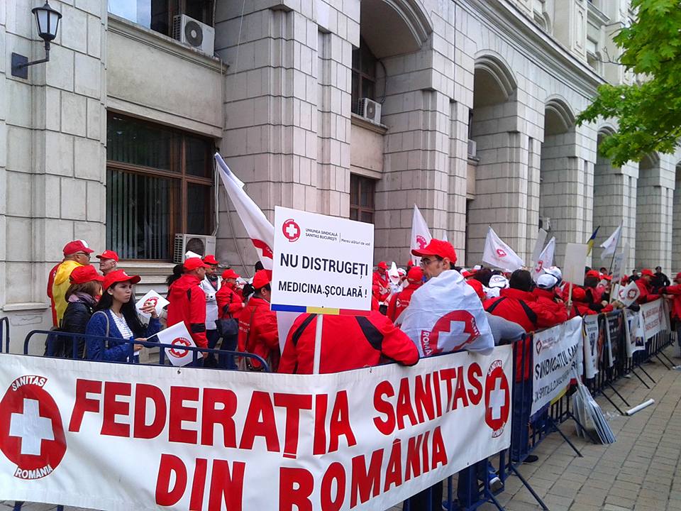 Federația SANITAS din România a decis să răspundă cu proteste la nepăsarea guvernanților