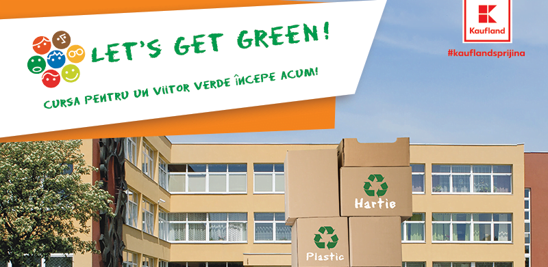 Școli din Roman, admise în proiectul „Let’s Get Green!”