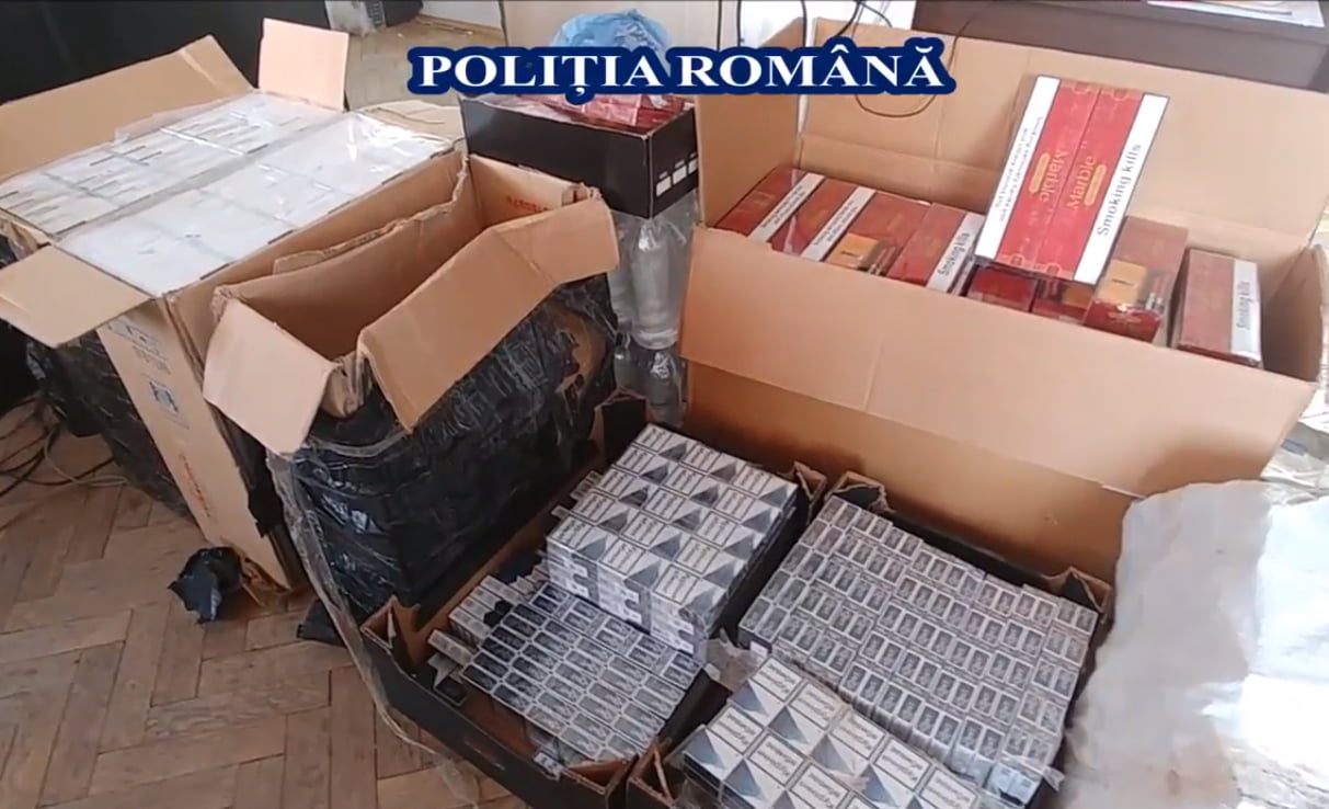 Percheziţii în Neamț la persoane bănuite de contrabandă cu ţigări